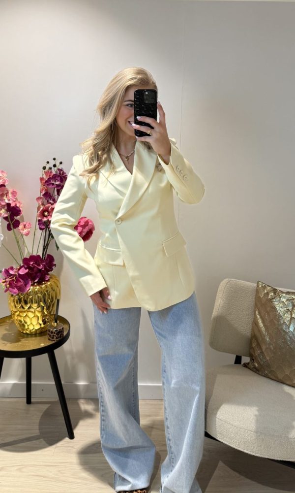 Luna Blazer - Geel - Afbeelding 3