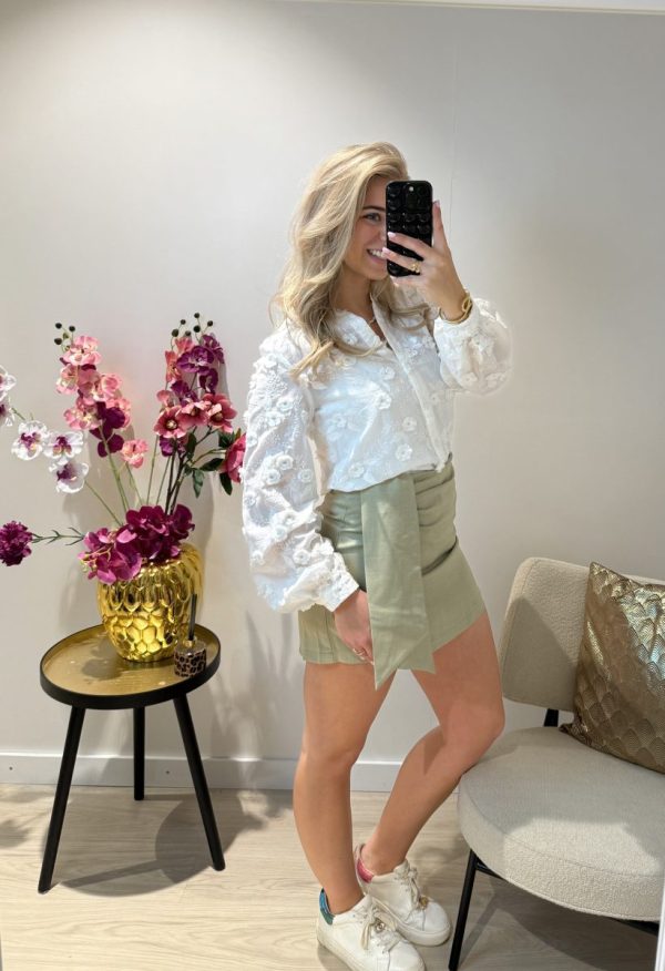 Lizz Skort - Groen - Afbeelding 3