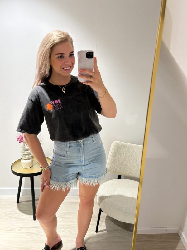Denim Short - - Afbeelding 3