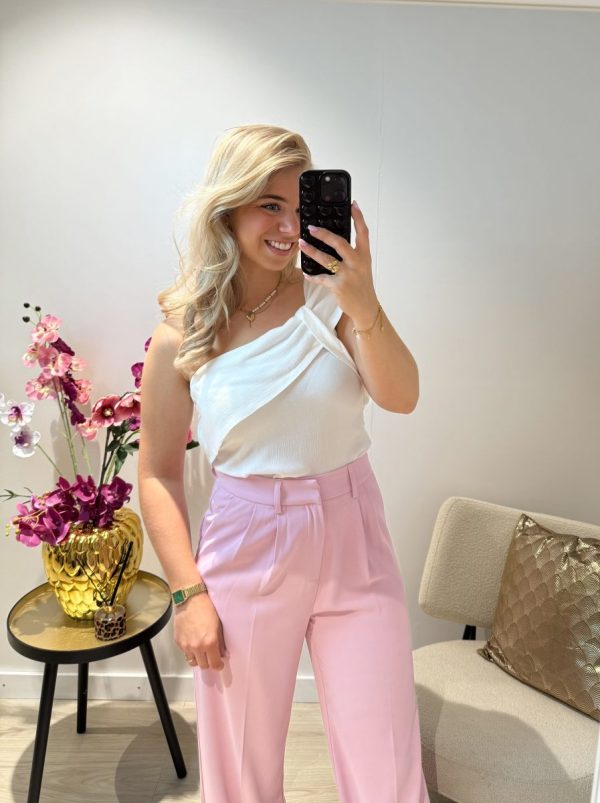 Lotte Pantalon - Rose - Afbeelding 2