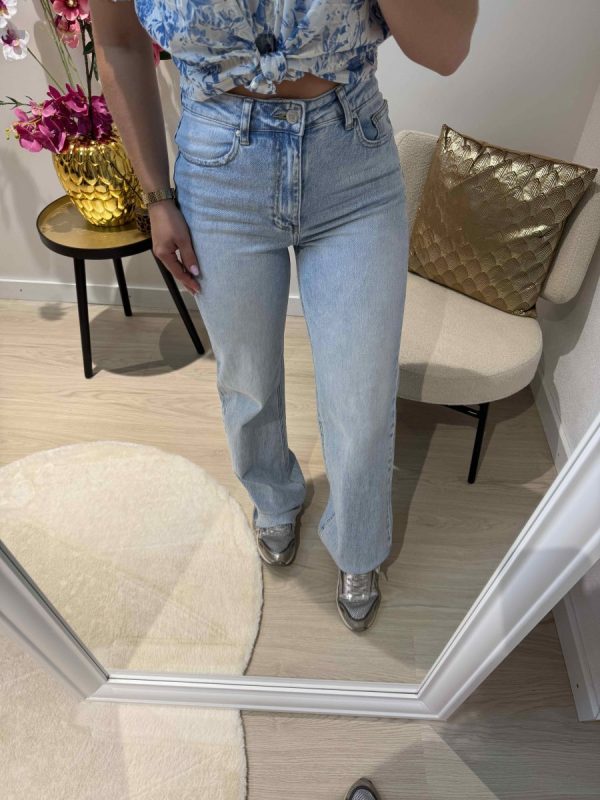 Nora Wide Leg Tall Jeans - Queen Hearts - Afbeelding 4