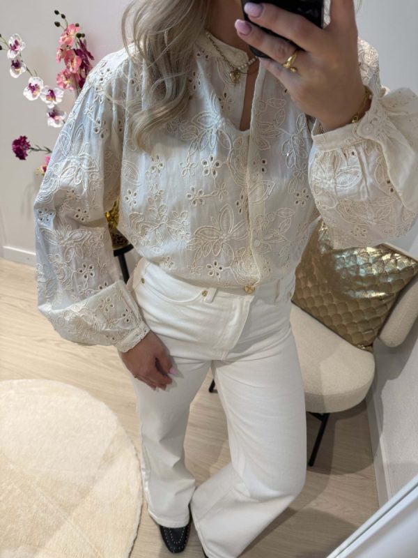 Margot Blouse - Beige - Afbeelding 2