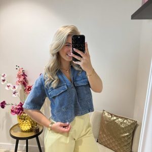 Sky Denim Blouse