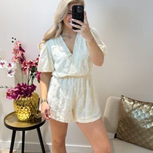 Lana Playsuit - Beige
