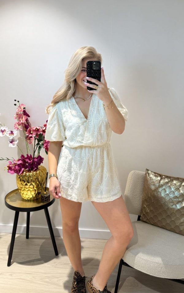 Lana Playsuit - Beige