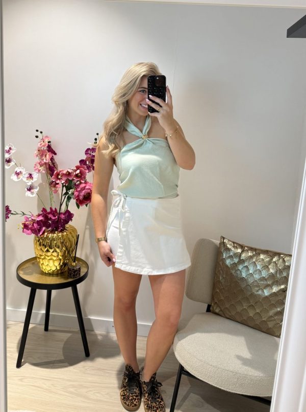 Nora Skort Wit - Redial - Afbeelding 2