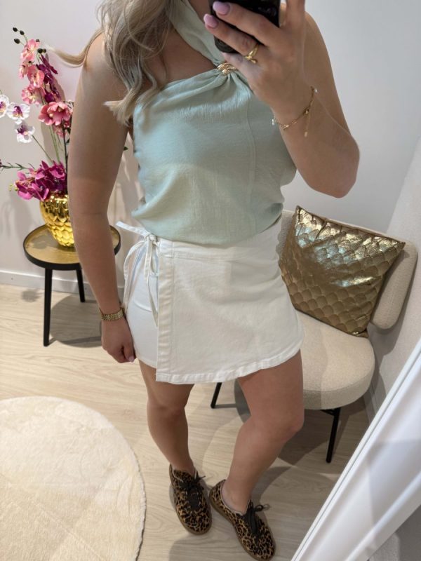 Nora Skort Wit - Redial - Afbeelding 4