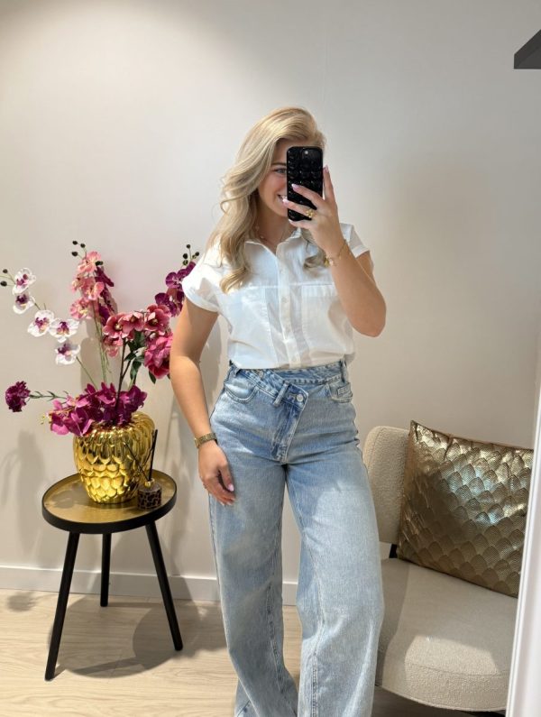 Solene Wide Leg Jeans - Queen Hearts - Afbeelding 2
