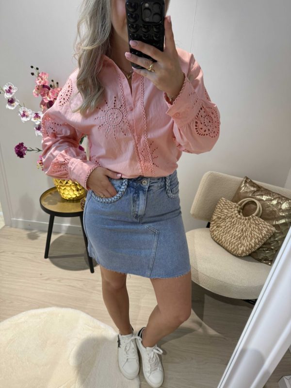 Dora Skirt - Denim - Afbeelding 2