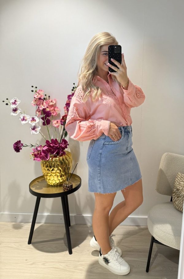 Dora Skirt - Denim - Afbeelding 4