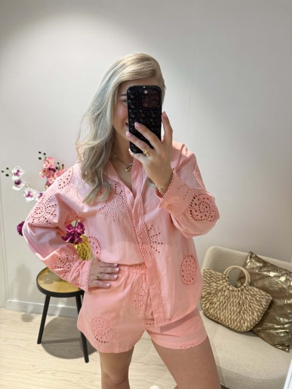 Izzy Blouse - Koraal