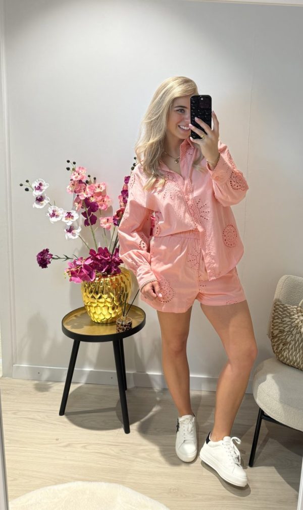 Izzy Blouse - Koraal - Afbeelding 3