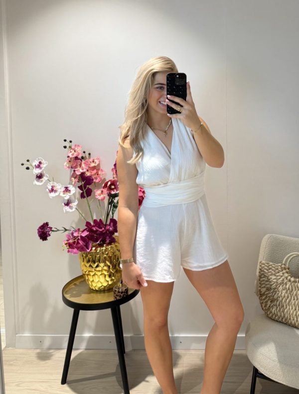 Fay Playsuit - Wit - Afbeelding 2