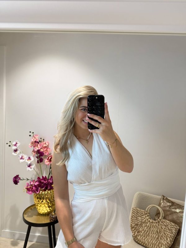 Fay Playsuit - Wit - Afbeelding 4
