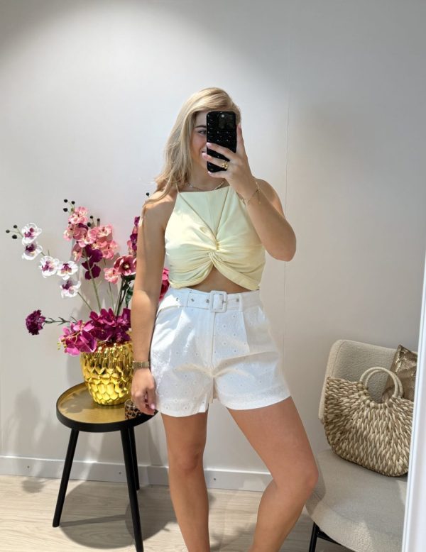 Coco Top - Geel - Afbeelding 2