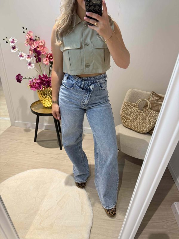 Nala Wide Leg Jeans - Queen Hearts