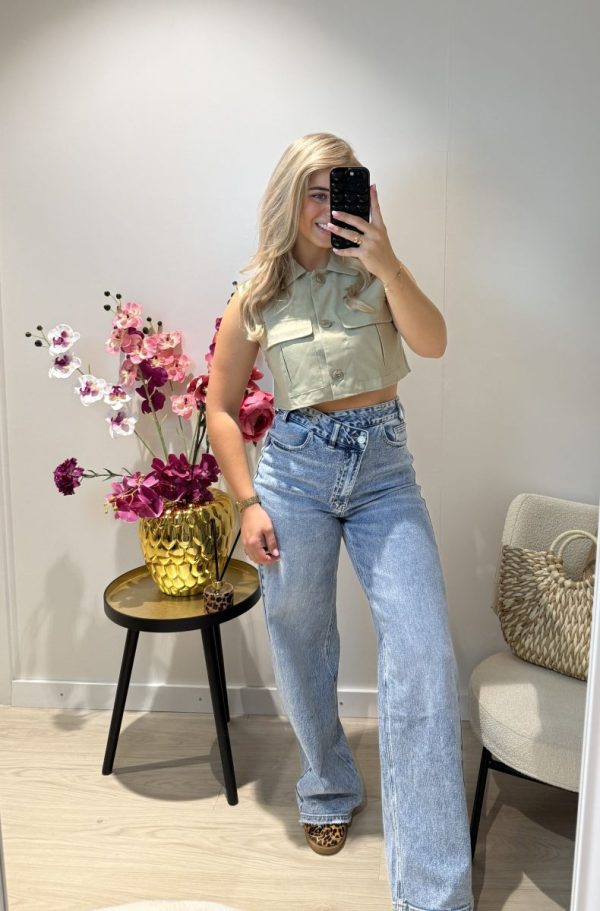 Bea Gilet - Kaki - Afbeelding 5