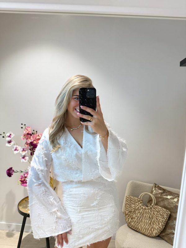 Bo Dress - Wit - Afbeelding 5