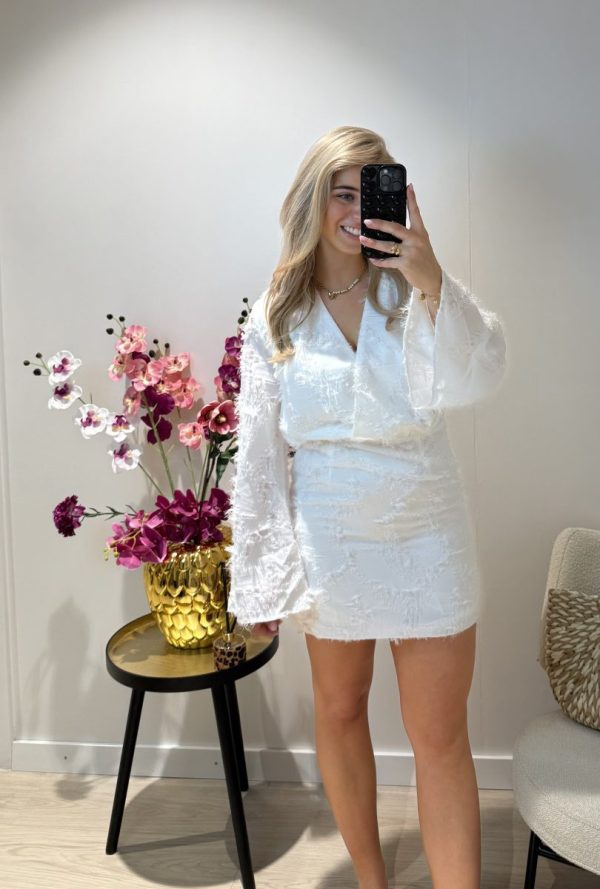 Bo Dress - Wit - Afbeelding 2