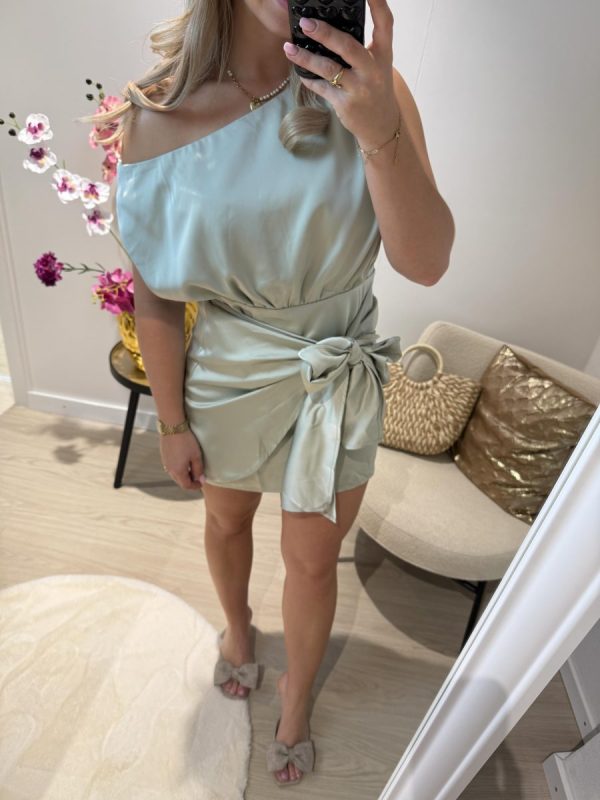 Carmen Dress - Groen - Afbeelding 4