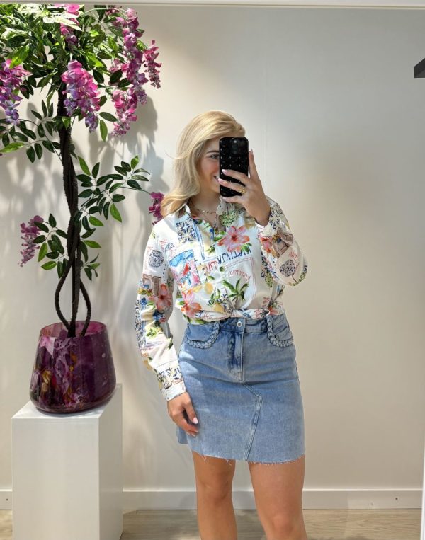 Quin Printed Blouse - Afbeelding 2