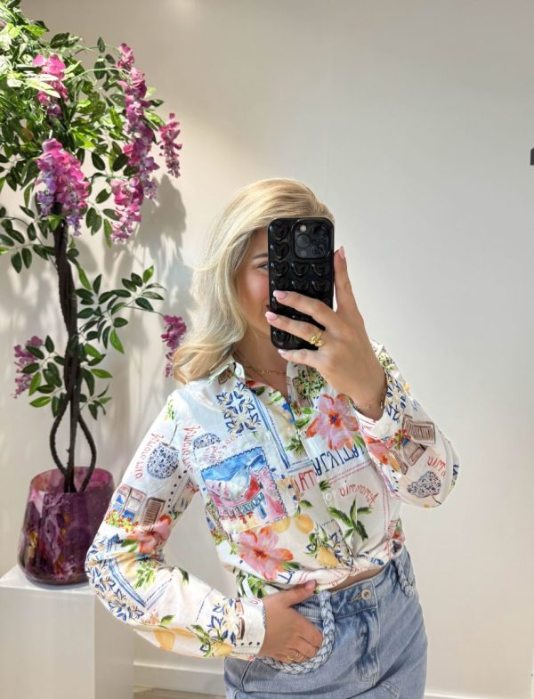 Quin Printed Blouse - Afbeelding 4