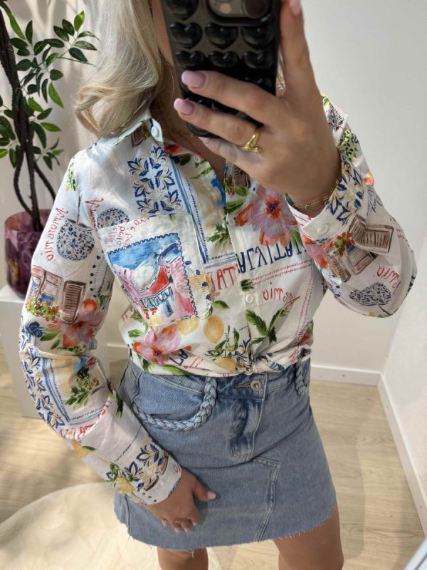 Quin Printed Blouse - Afbeelding 3