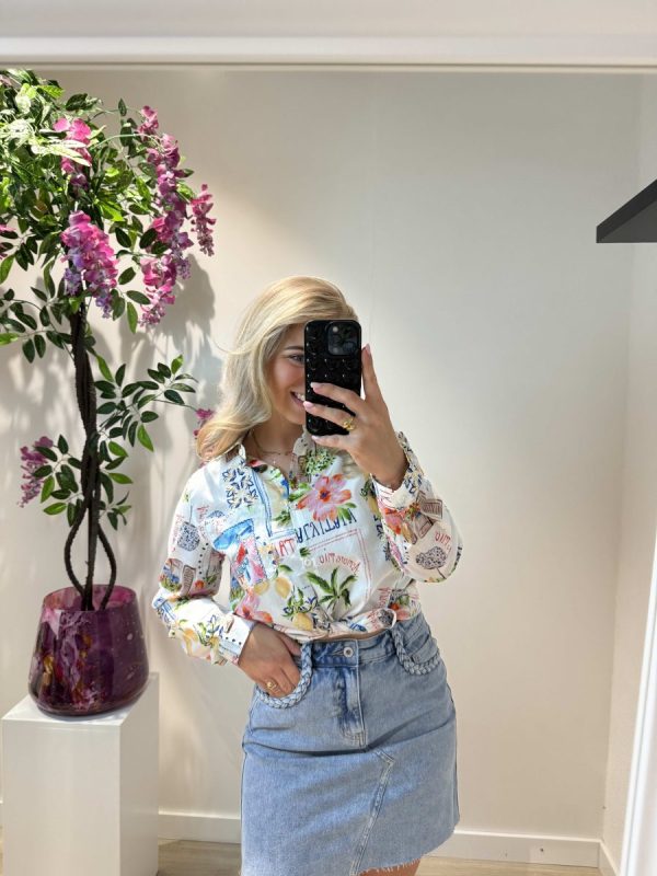 Quin Printed Blouse