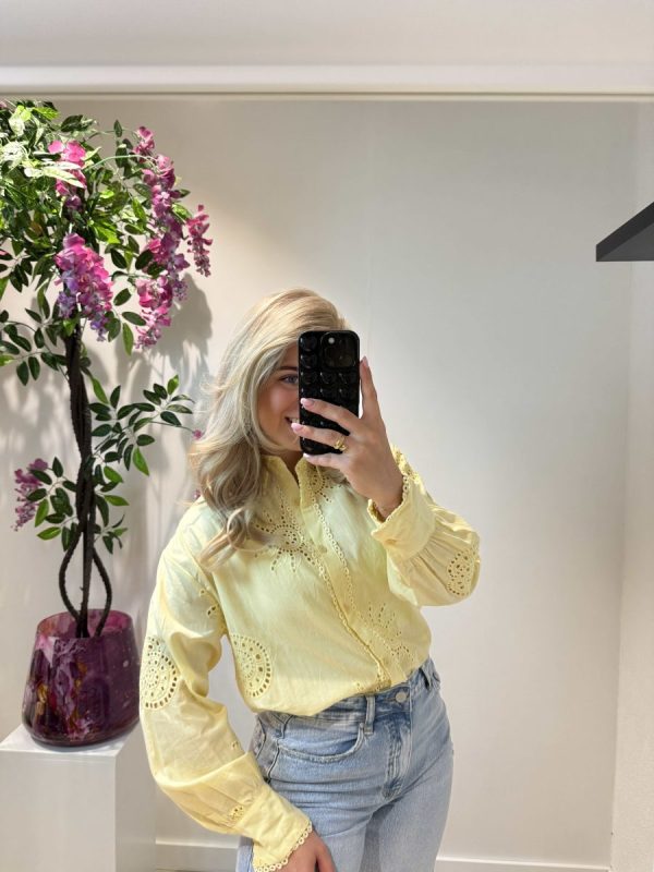 Izzy Blouse - Geel - Afbeelding 2