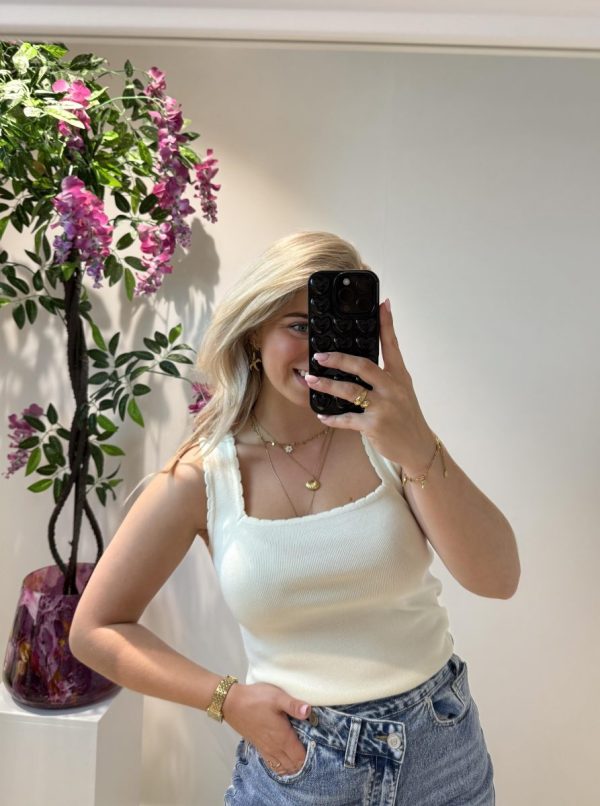Nina Top - Beige - Afbeelding 3