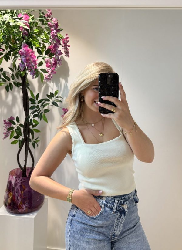Nina Top - Beige - Afbeelding 2