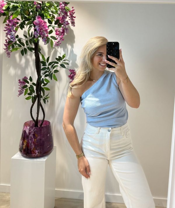 Elodie Top - Blauw - Afbeelding 2
