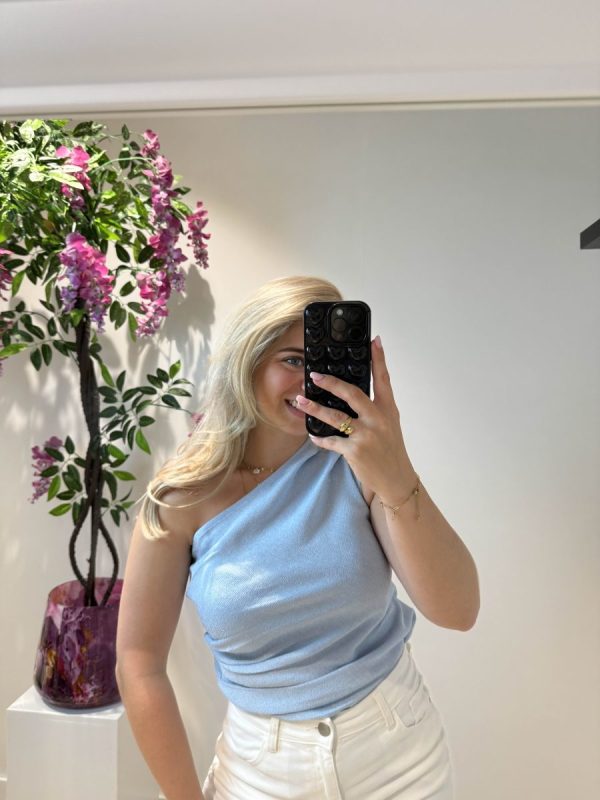 Elodie Top - Blauw - Afbeelding 3