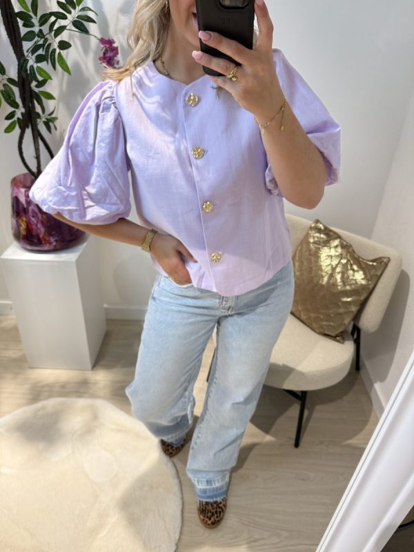 Pippa Blouse - Paars - Afbeelding 3