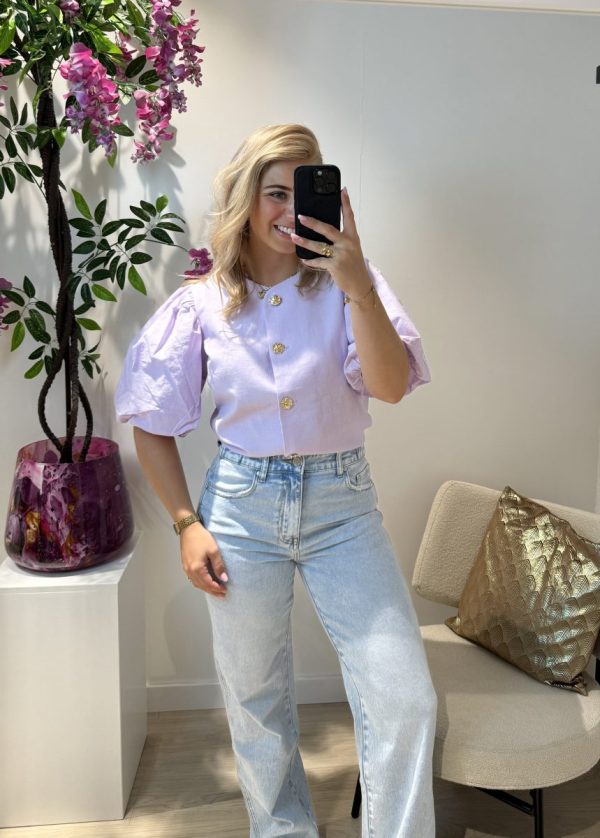 Pippa Blouse - Paars - Afbeelding 4