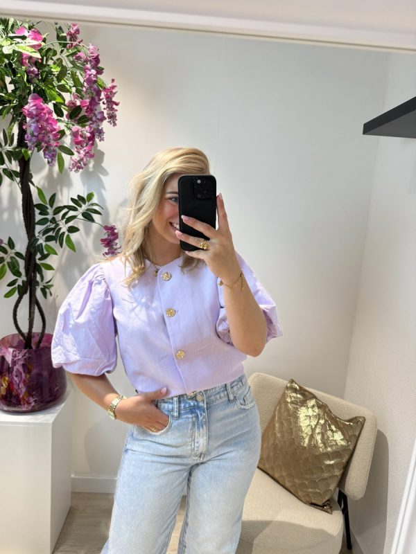 Pippa Blouse - Paars