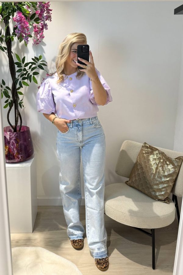 Pippa Blouse - Paars - Afbeelding 5