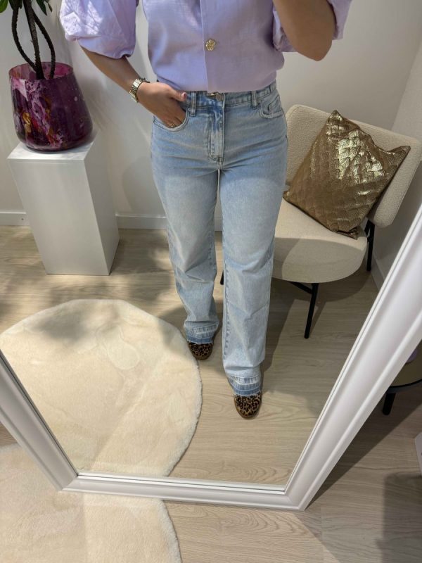 Aven Wide Leg Jeans - Queen Hearts