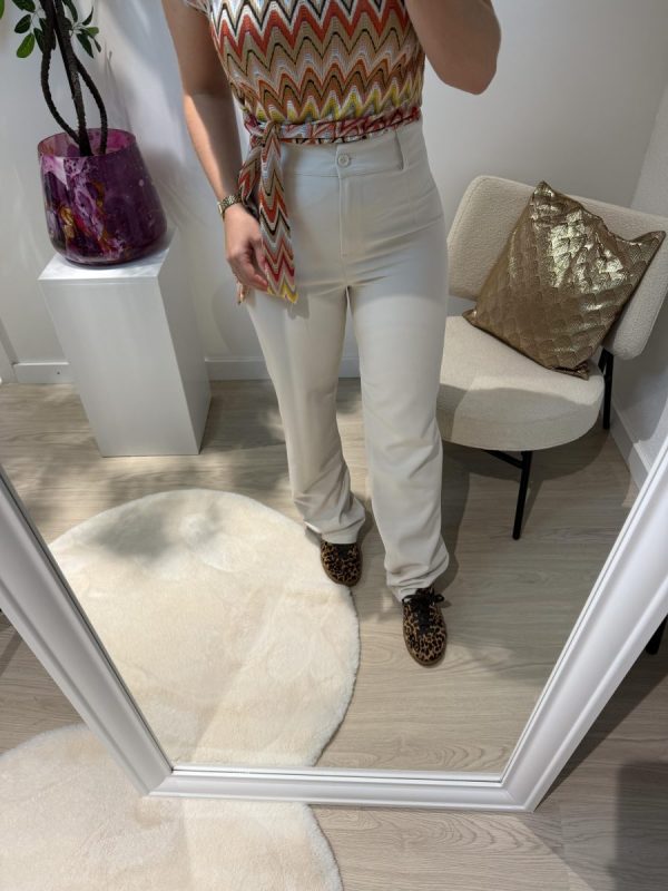 Romy Pantalon - Beige - Afbeelding 4