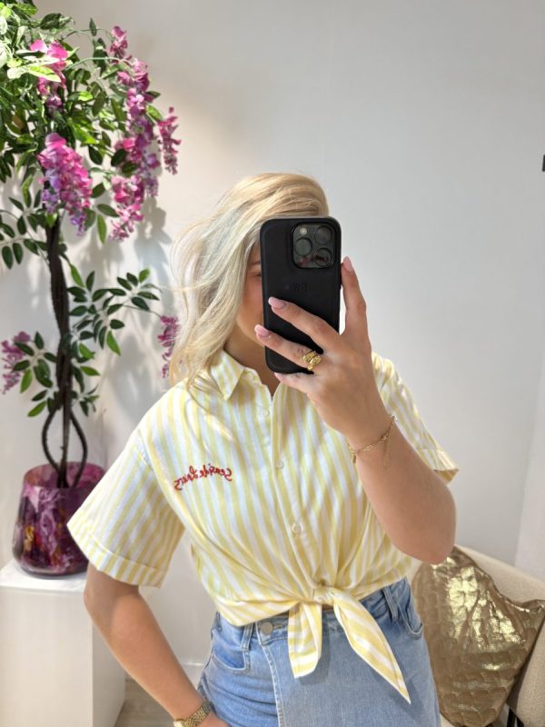 Seaside Love Blouse - Geel