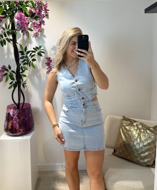 Ayla Denim Dress - Redial