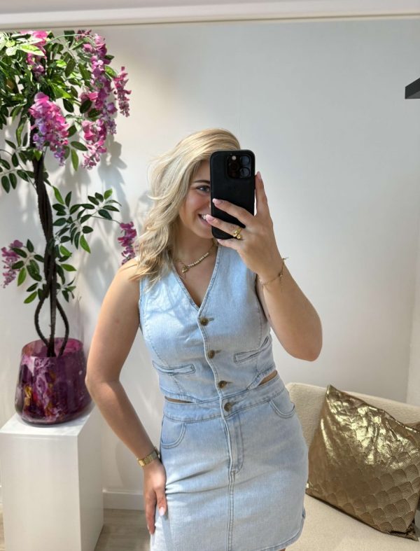 Ayla Denim Dress - Redial - Afbeelding 4