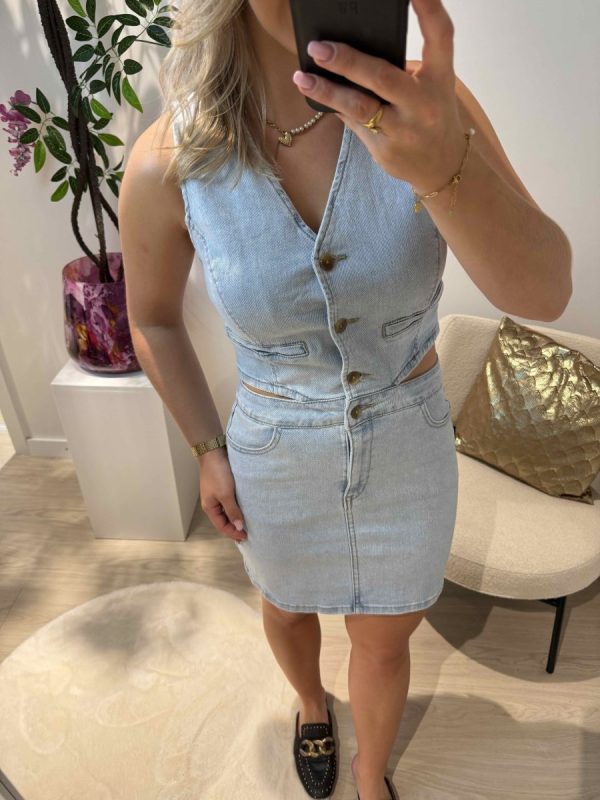 Ayla Denim Dress - Redial - Afbeelding 3