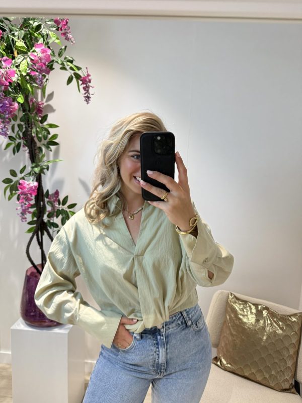 Ilse Blouse - Groen - Afbeelding 3
