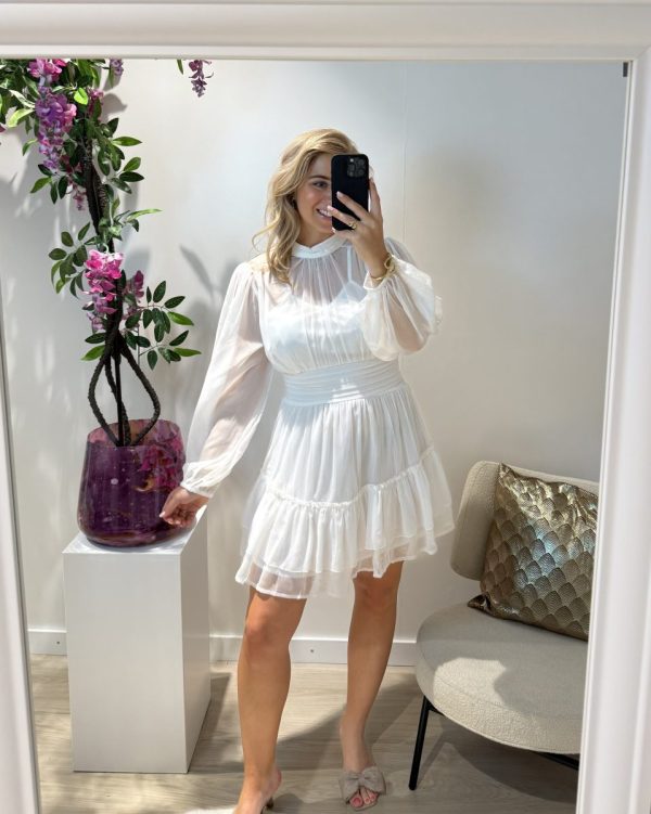 Liva Dress - Wit - Afbeelding 6