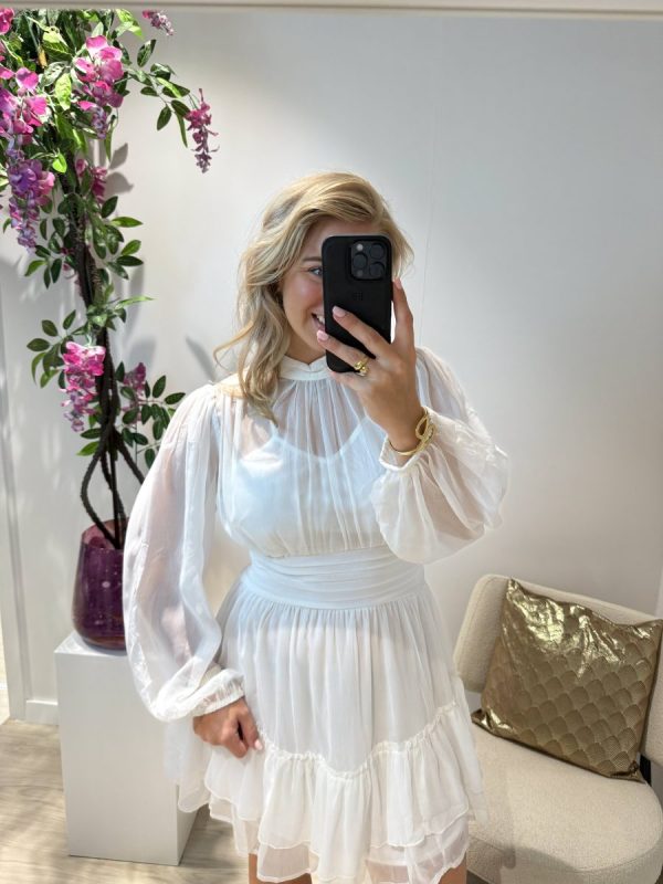 Liva Dress - Wit - Afbeelding 2