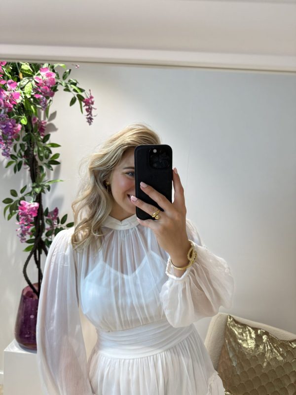 Liva Dress - Wit - Afbeelding 4