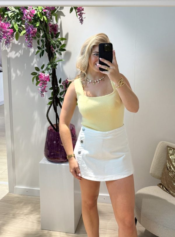 Nina Top - Geel