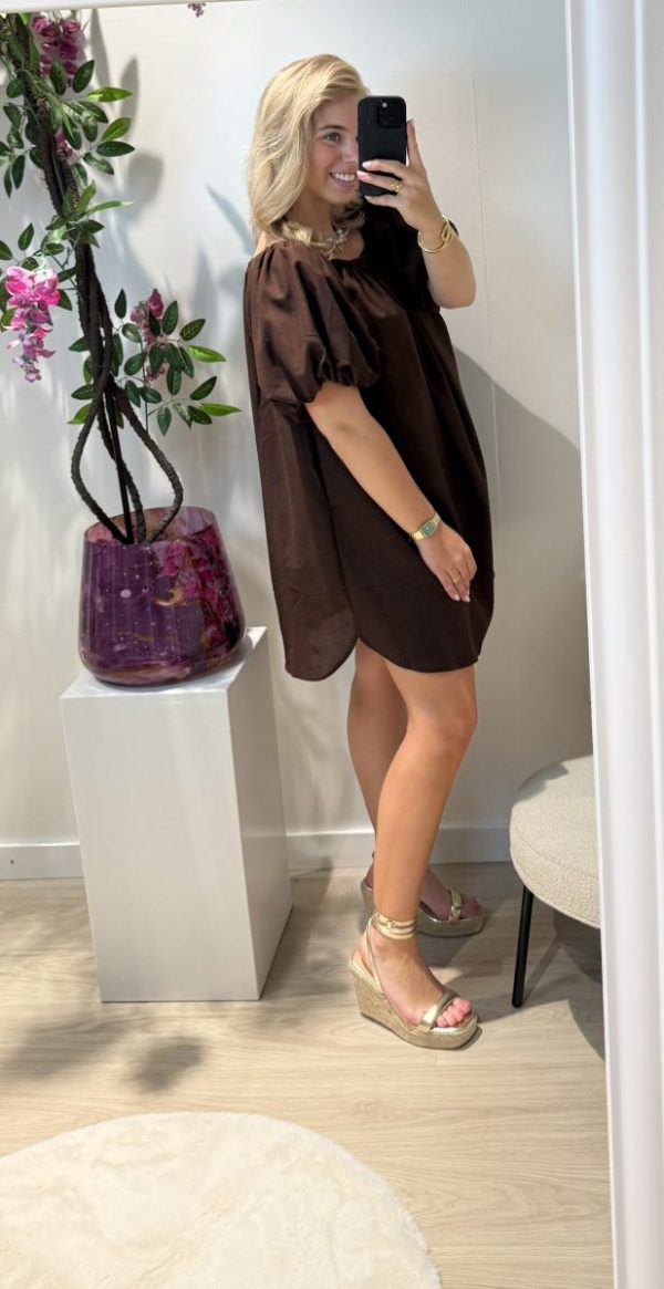 Nora Dress - Bruin - Afbeelding 5