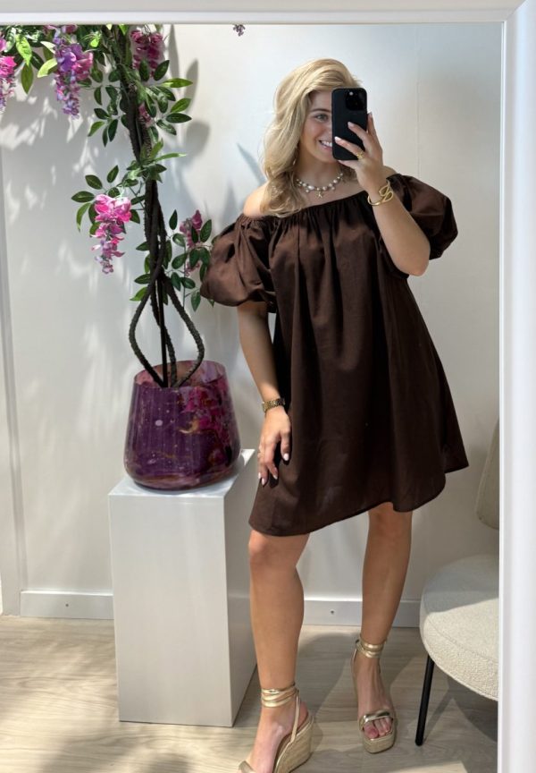 Nora Dress - Bruin - Afbeelding 4